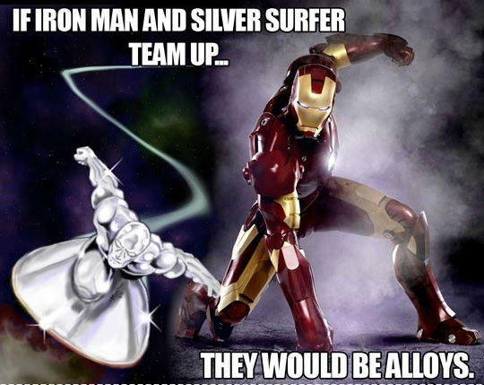 Iron Man Silver Surfer Alloys