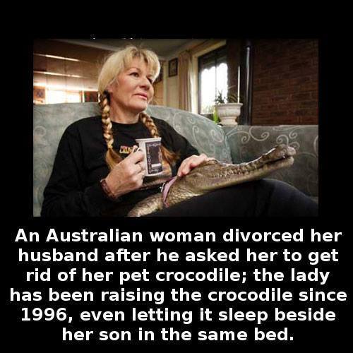 crocodile lady