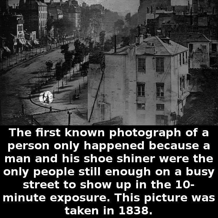 first human photo