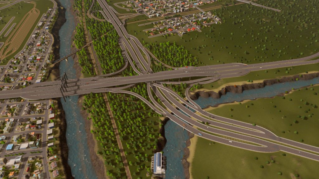 freeway interchange