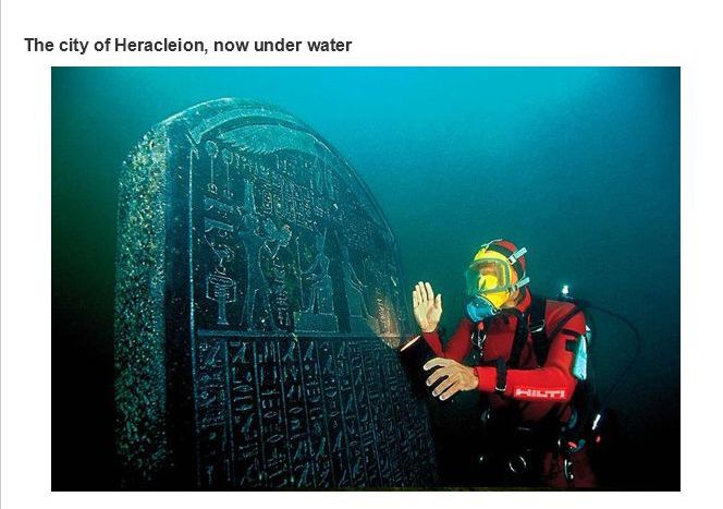 heracleion underwater