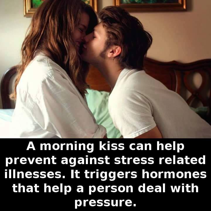 stress relief kiss